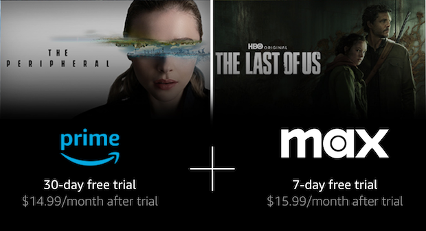 get Max free trial via Prime Video