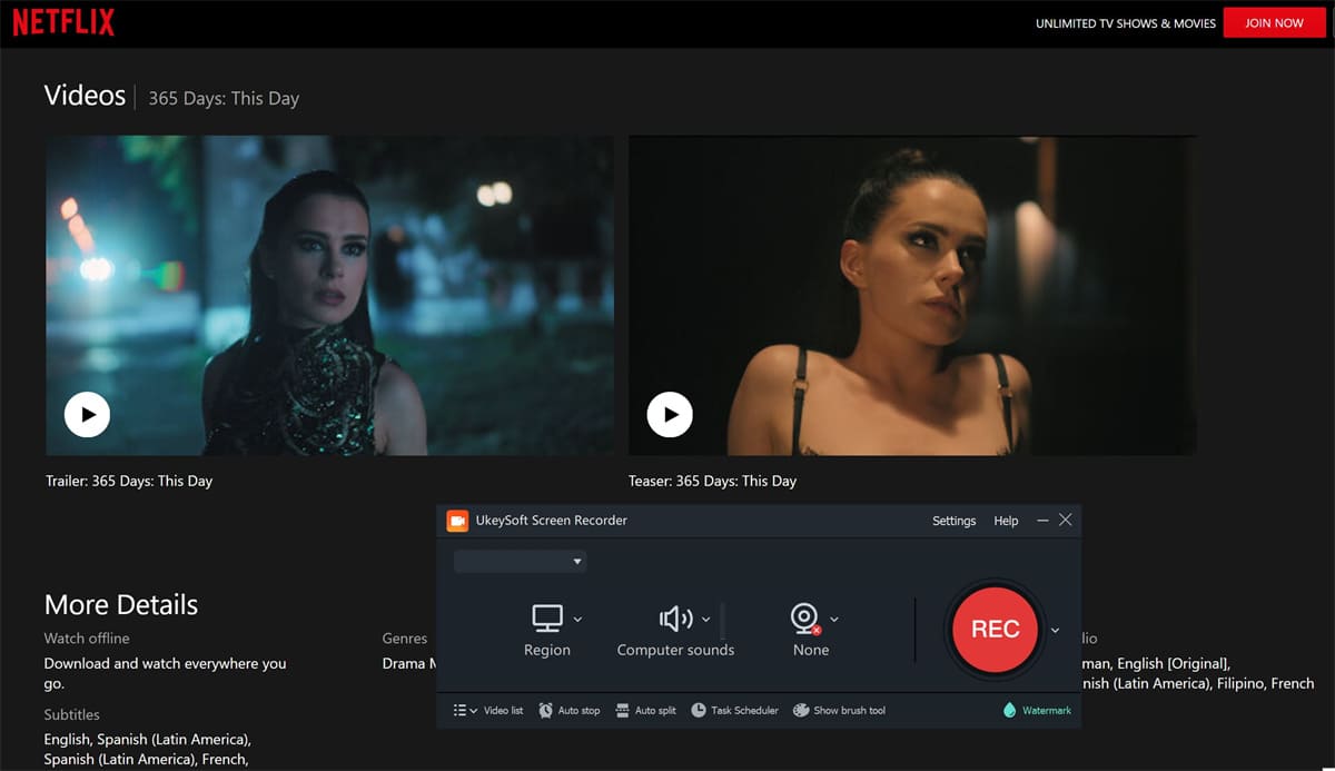 open Netflix website