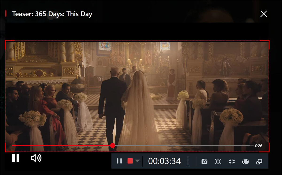 record netflix video