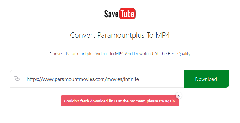 convert ParamountPlus to mp4 onine