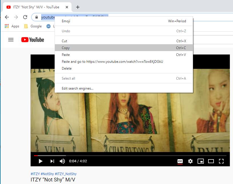copy Korean drama video link
