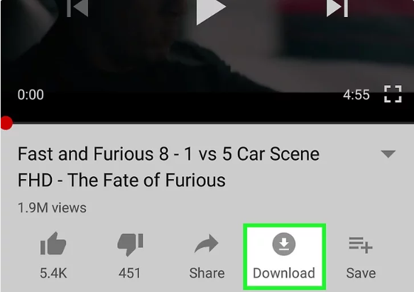 downlaod Fast & Furious movie on youtube