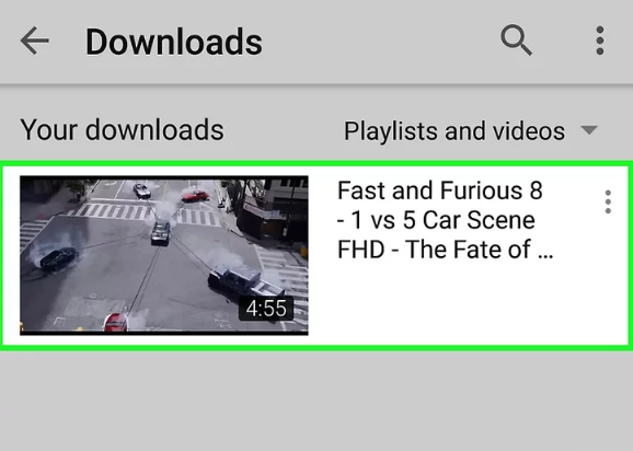 watch Fast & Furious movie offline on YouTube