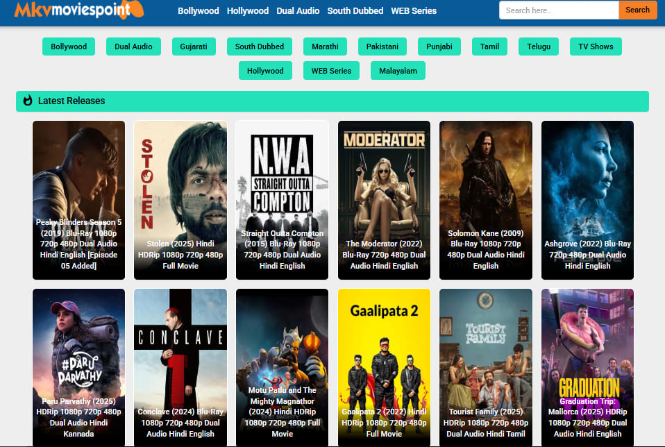 best MKV movie downloader - Mkvmoviespoint