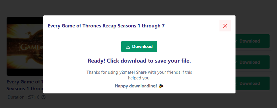 download Game of Thrones online