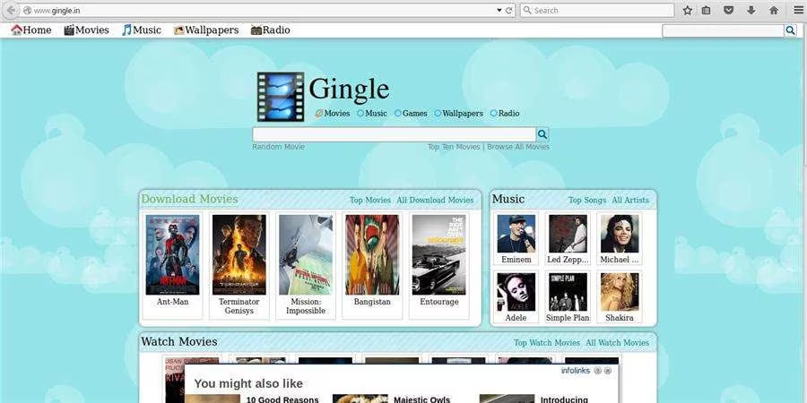 free movie download site - Gingle