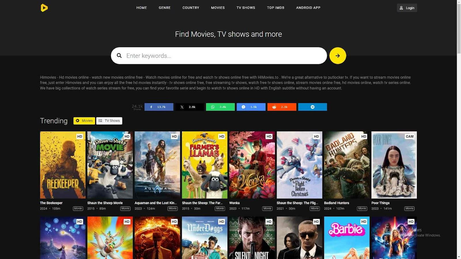 best Gomovies alternative - HiMovies