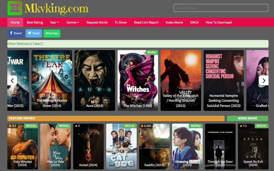 best MKV movies download site - Mkvking