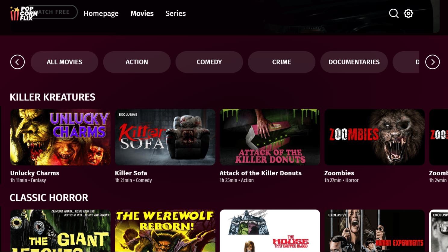 best site to download tv series - Popcornflix