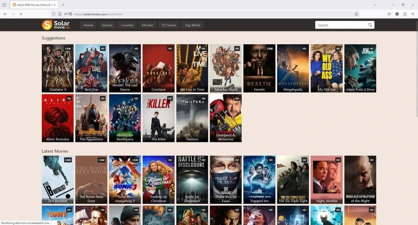 best site to download tv series - SolarMovie