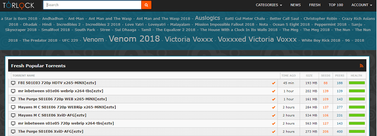 best YIFY/YTS alternative - Torlock