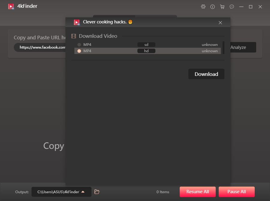 output formats