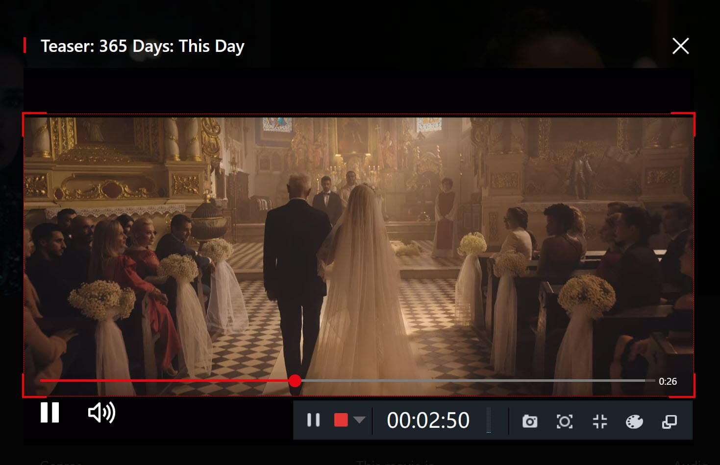 play downloaded Netflix steamy movie