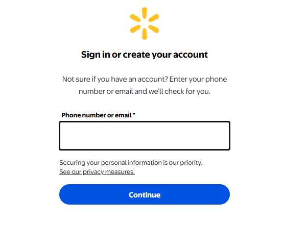 sign up Walmart Plus