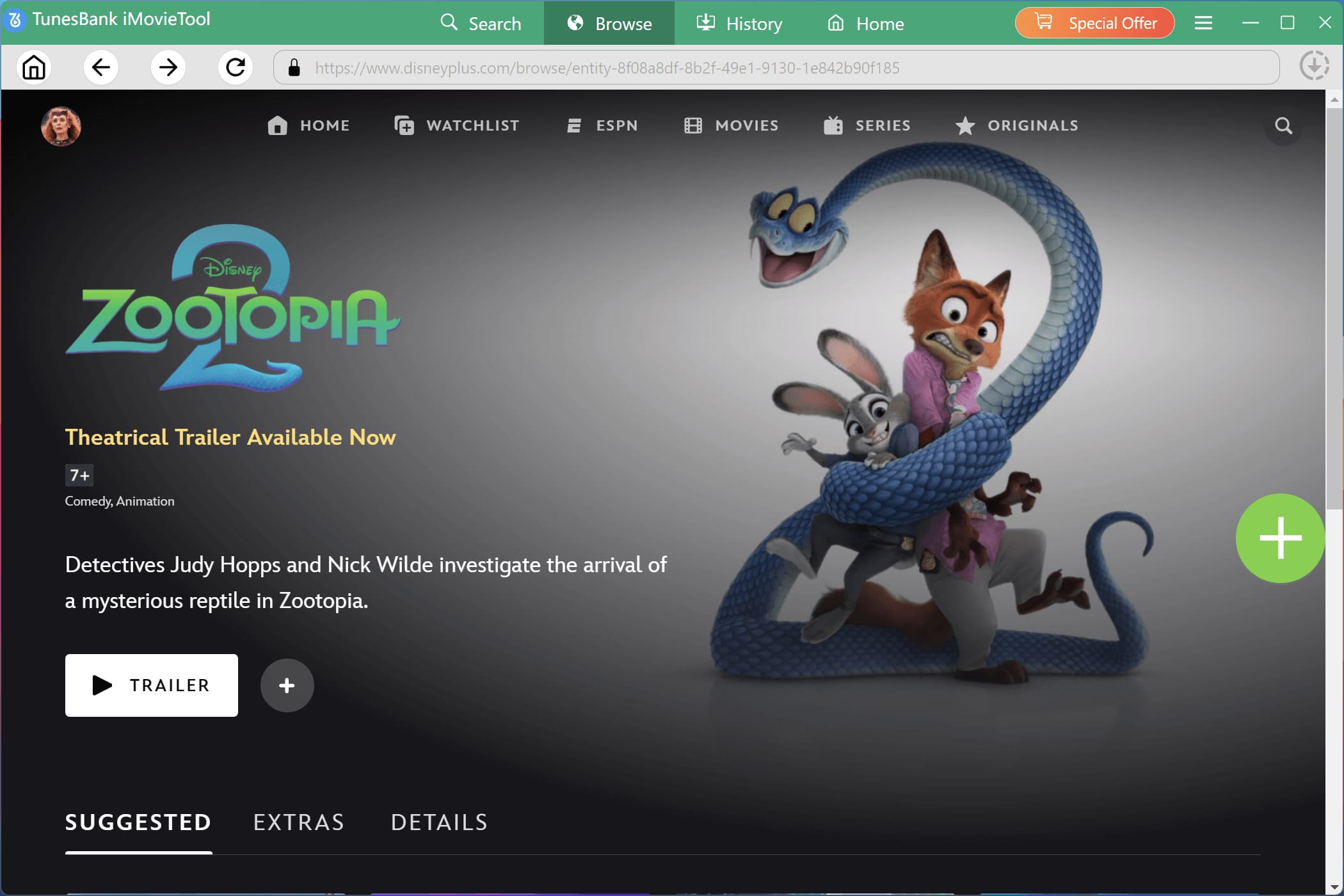 add Zootopia 2