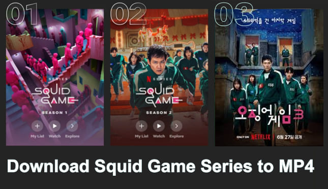 download Squid Game to MP4