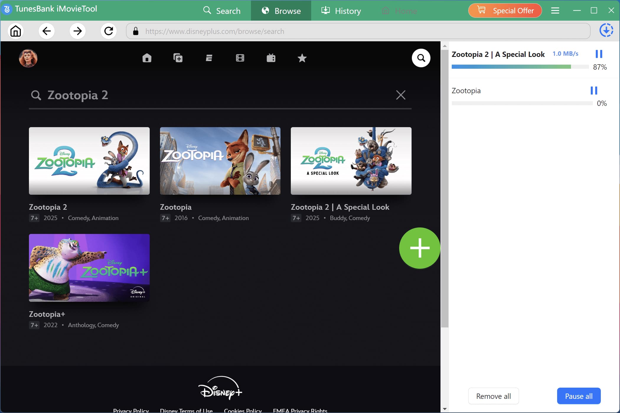 download Zootopia to mp4