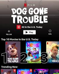 top 10 dog movies on Netflix