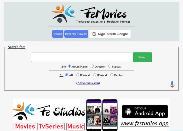 best websites to download movies for free - FZMovies