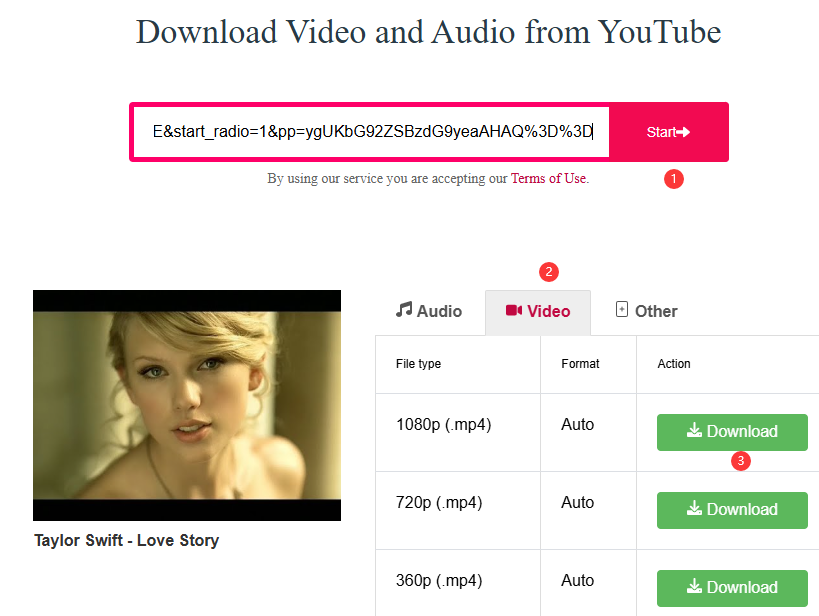 download YouTube video without Premium online