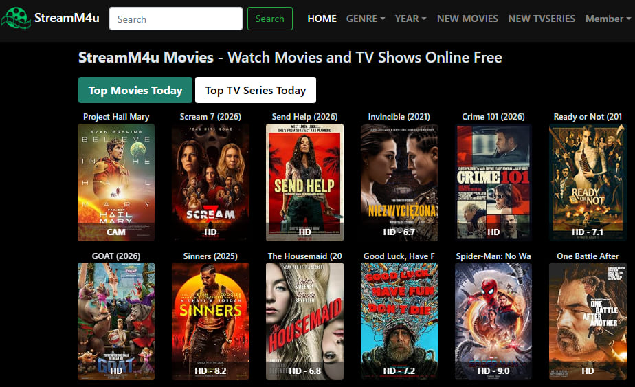 best websites for free movies & shows - Stream4U