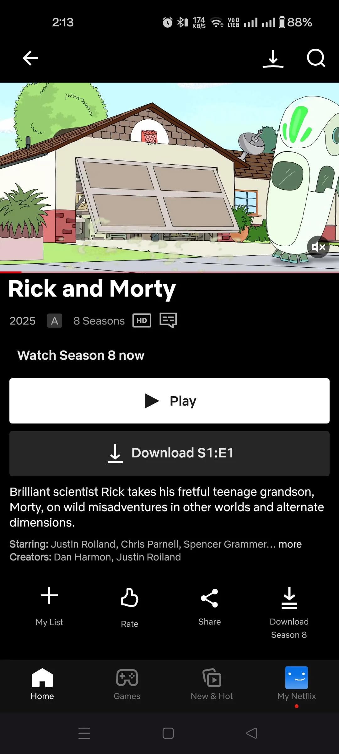 Download Rick and Morty on Netflix