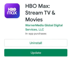 update HBO Max app