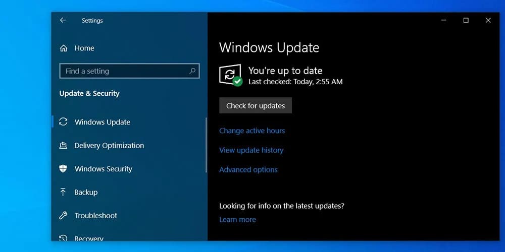 update Windows