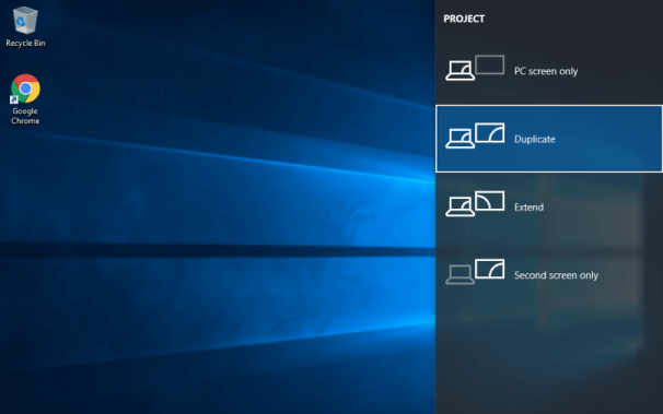 Duplicate Windows to TV