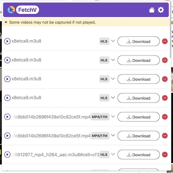FetchV extension
