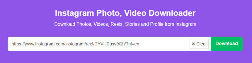 online Instagram downloader
