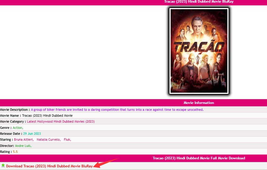 open movie on Mp4moviez