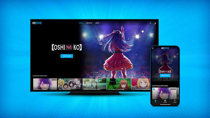 watch HiDive on tv