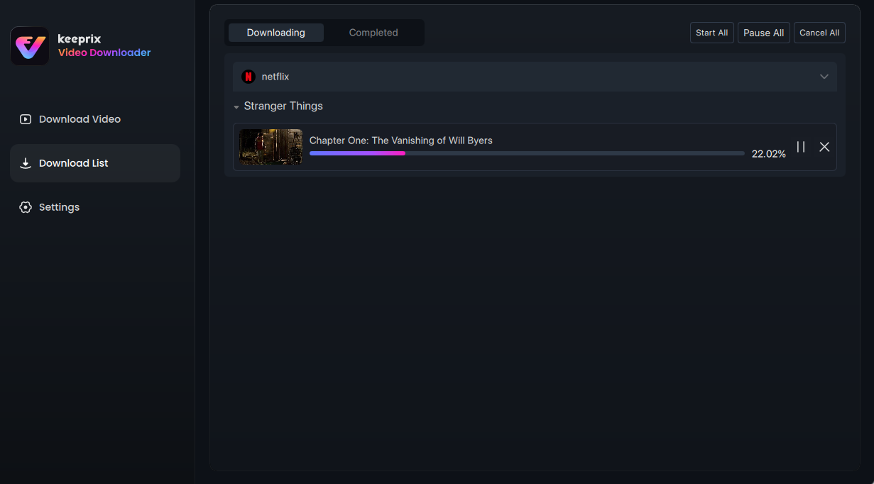 best Netflix downloader for Mac - Keeprix Netflix Downloader