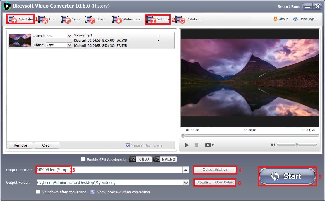 add subtitles to video