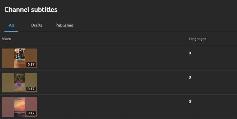 choose video on YouTube