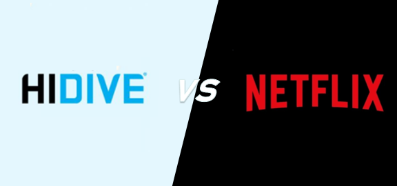 HIDIVE vs Netflix