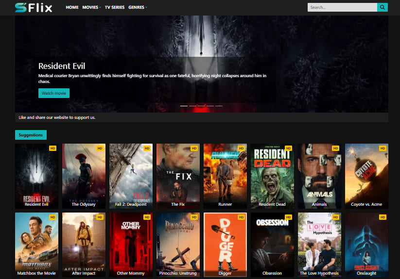 best FlixHQ alternative - SFlix