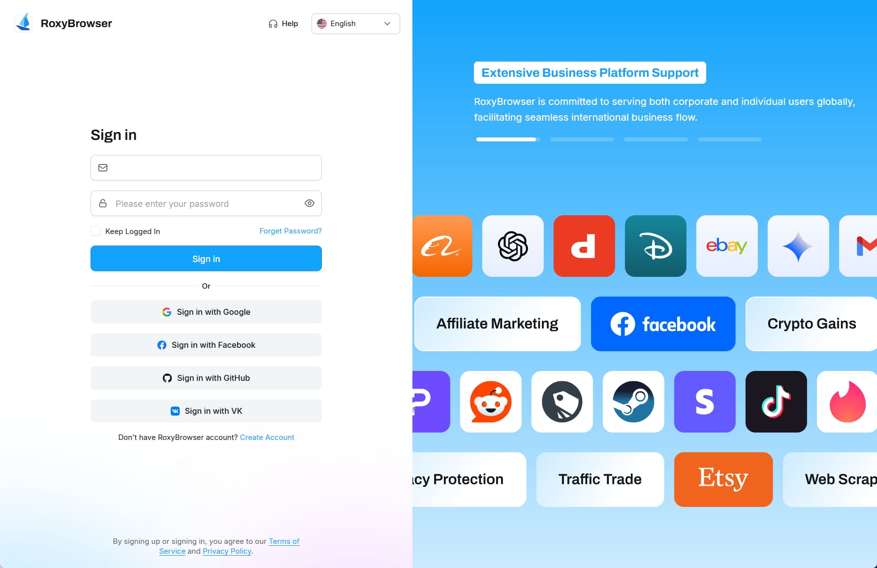download RoxyBrowser on computer